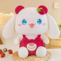 ราคา ตุ๊กตาตัวใหญ่ ตุ๊กตา Cinnamoroll ดีไซน์อินเทรนด์ หมอน Bunny Strawberry น่ารัก ของเล่นยัดไส้ เหมาะสำหรับเป็นของขวัญวันวาเลนไทน์ (1731803939949348948)