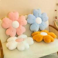ราคา หมอนหนอนหมอนข้าง，หมอนอิง เบาะสำนักงาน ขนาดเล็ก ดีไซน์ดอกเบญจมาศ เหมาะสำหรับโซฟา รถยนต์ และระเบียง ทำจากผ้าฝ้ายหุ้มเบาะ ทำจากวัสดุผ้าลินิน เบาะรองนั่งดอกไม้สำหรับหน้าต่างอ่าวซันนี่ (1731833499792475918