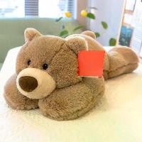 ราคา หมอนอิง หมีโยนนุ่มสุด ๆ ตุ๊กตาน่ารัก ตุ๊กตาหมีนอน สีน้ำตาล หมีนอน ตุ๊กตา BEBEAR หมอนนอน ปี 2025 (1731693164997151615)