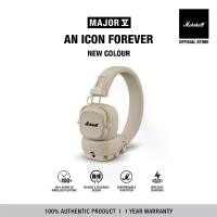 ราคา [NEW COLOUR] Marshall หูฟังไร้สาย - Marshall Major V Bluetooth Cream (1731098844161607710)