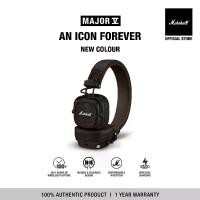 ราคา [NEW COLOUR] Marshall หูฟังไร้สาย - Marshall Major V Bluetooth Brown (1731098891660331038)