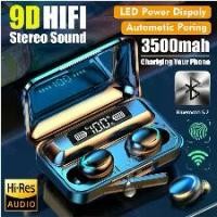 ราคา F9-5 TWS หูฟังไร้สาย, หูฟังบลูทูธ 5.0, เบส f9 สเตอริโอ, ชุดหูฟังกันน้ำ, พร้อมไมโครโฟน, ราคา 7.16 (1730576223686724207)