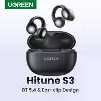 ราคา หูฟังไร้สาย, Ugreen hitune S3 BT 5.4, สเตอริโอที่สวมใส่ได้แบบเปิด, เข้ากันได้กับ iPhone 16, 15, Pro Max, Samsung S24, S23 Ultra, รุ่น: 35296 (1731056102660016171)