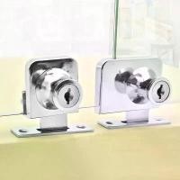 ราคา ล็อคประตูกระจกบานเลื่อน ตู้โชว์ ตู้โชว์ พร้อมกุญแจ 2 ชิ้น เหมาะสำหรับกระจก 5-8 มม. เหมาะสำหรับประตูกระจกสวิงเดี่ยว/คู่ ฮาร์ดแวร์ (1731834952178566681)