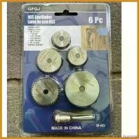 ราคา hyperpshop ปัจจุบัน ใบตัด ตัดไม้ ตัดพลาสติก สำหรับเครื่องเจียรมินิ เครื่องเจียรสายอ่อน 6ตัว/ชุด GFGJ บาร์ พร้อม โซ่ มือ ฮาร์ดแวร์ ถังน้ํามัน เครื่องตัดหญ้า (1730498491918813386)