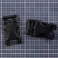 ราคา หัวเข็มขัดแบบปลดข้าง, คุณภาพสูง, 2 ชิ้น, 2 ขนาด, ฮาร์ดแวร์, หัวเข็มขัดโค้งเปิดคู่, พลาสติกปรับได้, สีดำ, เข็มขัดกระเป๋าเป้สะพายหลัง, อะไหล่เครื่องมือกลางแจ้ง (1732198302566615822)