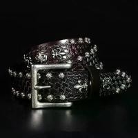 ราคา เข็มขัดย้อนยุคสไตล์รถจักรยานยนต์ Harley ทำจากหนังวัวแท้ ดีไซน์คาวบอยตะวันตกแบบแฮนด์เมด มีหมุดย้ำ หัวเข็มขัดเงินชุบทองเหลือง สำหรับผู้ชาย สไตล์วินเทจคลาสสิก เครื่องประดับ (1732201680866870611)