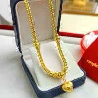 ราคา สร้อยคอทอง ขนาด5มิล น้ำหนัก2บาท ยาว20นิ้ว ทองชุบ สร้อยคอผู้หญิง เครื่องประดับ 099 คลังสินค้า (1731807138143765604)