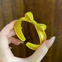 ราคา เครื่องประดับทองทราย, สร้อยข้อมือโบว์กุญแจมือเจ้าหญิง, สร้อยข้อมือทองเทียมเปิด, สำหรับสุภาพสตรี, เครื่องประดับ (1731976997610620729)