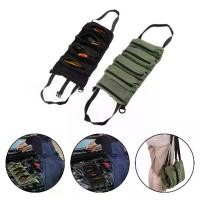 ราคา เครื่องมือ มัลติ-วัตถุประสงค์ ม้วน กระเป๋า กระเป๋าใส่ประแจ ออแกไนเซอร์ ผ้าใบ แบบแขวน มี 5 กระเป๋า (1731695798528739825)