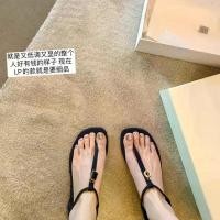 ราคา รองเท้าแตะส้นแบน, Sheii Su Yinyin สไตล์เดียวกัน, เรียบหรูและย้อนยุค, เป็ดแมนดาริน, หัวเข็มขัดทอง, คลิปหนีบสายรัด T, สำหรับผู้หญิง, เหมาะสำหรับการเดินทาง ทรงเอ หู หนีบ คัช (1732166441192621949)