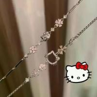 ราคา Sanrio Hello Kitty Sakura สร้อยข้อมือดอกซากุระสำหรับผู้หญิงขายร้อน, สร้อยข้อมือออกแบบเฉพาะ Ins, เหมาะสำหรับเพื่อนที่ดีที่สุด, การออกแบบแมวคิตตี้ กําไร ข้อมือ วินเทจ เชือก เทียน กําไล คู่รัก (173228537