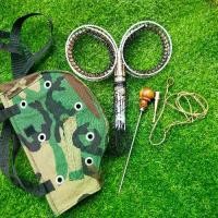 ราคา ชุดต่อไก่ป่าครบชุด5ชิ้น บ่วง กระเป๋า หลัก ตอก เชือก (1731821887865129803)