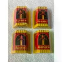 ราคา COD เทียน เทียนแสงตะวัน เทียนเบอร์ 8 ขนาด 9 cm 50x4 เล่ม (1731796182875212709)