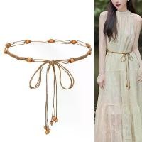 ราคา เครื่องประดับห่วงโซ่เอว, สำหรับผู้หญิง, สไตล์ชาติพันธุ์โบฮีเมียน, เข็มขัดกระโปรงฤดูร้อน, ตกแต่งเชือกคาดเอวทอ, เหมาะสำหรับชุด, สไตล์วินเทจ เชือก ผูก เอว สาย รัดเข็มขัด เชือก (1732139370194832281)