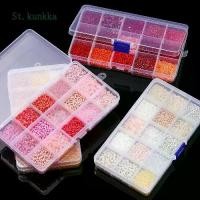 ราคา ลูกปัดแก้ว สี ST.KUNKKA 15 กริดใน 1 ชุด ขนาดลูกปัด 2-7 มม. ลูกปัดทราย ลูกปัดตุ๊กตาบาร์บี้สีชมพู เหมาะสำหรับทำเครื่องประดับ DIY สร้อยข้อมือและสร้อยคอ ชุด ลูกปัด glass beads ชุด (1731897705634040301)