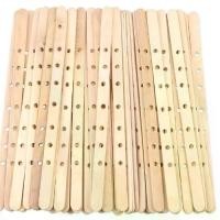 ราคา อุปกรณ์ศูนย์กลางไม้, T137zeroupp, 100 ชิ้น, 7 นิ้ว, บาร์ไส้ตะเกียงไม้, ที่ใส่ไส้ตะเกียงเทียน 7 หลุม, บาร์ไส้ตะเกียงเทียน, เทียน DIY (1731636084739770265)