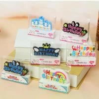 ราคา เทียนวันเกิด ดีไซน์ตัวอักษรภาษาอังกฤษน่ารัก FGL ของเล่นใหม่ สีการ์ตูน เหมาะสำหรับตกแต่งเค้ก สร้างสรรค์ พร้อมการ์ดตัวอักษร เทียน (1730032567932782896)
