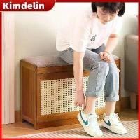 ราคา แนะนำ แนะนำ กล่องเก็บของโซฟา KIMDELIN สตูลจัดระเบียบ เก้าอี้ไม้ไผ่ยาว เก้าอี้เก็บของ ชั้นวางรองเท้าแบบพลิกได้ เฟอร์นิเจอร์TikTok (1732237600665929282)