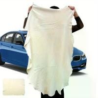 ราคา ผ้าขนหนูล้างรถหนังชามัวร์ ซึมซับดีเยี่ยม ผ้าแห้งเร็ว เหมาะสำหรับรถยนต์ บ้าน ห้องครัว เฟอร์นิเจอร์ ทำความสะอาดหน้าต่าง 1 ชิ้น 40x70cm (1732049744816867278)