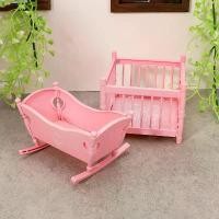 ราคา เปลเด็กเปลเด็ก เตียงรอบทิศทาง เฟอร์นิเจอร์ โมเดลห้องนอน ของเล่นตกแต่งบ้านตุ๊กตา อุปกรณ์เสริม 1 ชุด สเกล 1:12 (1732108237535610804)