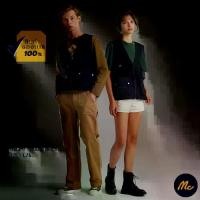 ราคา Mc JEANS เสื้อแจ็คเก็ต Unisex แขนกุด เสื้อกั๊ก สีกรมท่า MJCP067 (1729828446590699991)