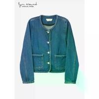ราคา Lyn around - เสื้อแจ็คเก็ต เดนิมยีนส์ แต่งขอบเชือกถัก Cool Girl (A25C1WT045) (1731698821343250633)
