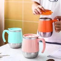 ราคา ชุดชงชาจีนโบราณ แก้ว แบบมีมือจับ แบบ a สีดำ ขวดสุญญากาศ แก้วนํ้าน่ารักๆ แก้ว แก้วฉนวนกันความร้อนสองชั้น วัสดุสแตนเลส ป้องกันน้ำร้อนลวก แก้ว เก็บ ความ เย็น เซรามิค ใส่ของร้อน (1731477571451062175)