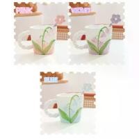ราคา CSแก้วมัคเซรามิค แก้วLilyพร้อมช้อนดอกไม้ พร้อมส่งแก้วมัค mug (1732194352617523266)