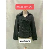 ราคา axes femme แจ็คเก็ต/สูทกันหนาว แบรนด์ตามหามือสอง c352 จัดส่งเฉพาะจุด (1731625541586486887)