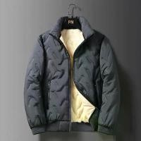 ราคา [เจนนิเฟอร์] 2023 ฤดูใบไม้ร่วงฤดูหนาวแจ็คเก็ตผู้ชาย lambswool แจ็คเก็ตหนาอบอุ่นกันน้ำวิ่งจ๊อกกิ้งเสื้อลำลองผู้ชายแฟชั่นหลวมสีเทา Parke แจ็คเก็ต (1729806688966183744)