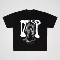 ราคา เสื้อยืดแขนสั้น ผ้าฝ้ายแท้ เฮฟวี่เวท น้ำหนัก 250 กรัม (DEEP) โอเวอร์ไซส์ สตรีท บอร์ดขนาดใหญ่ สำหรับผู้ชายและผู้หญิง เทรนด์คู่รัก ฮู้ด bape❤️ flannel shirt แจ็กเก็ต ผู้ชาย เสื้อกั (1731852471151593467)