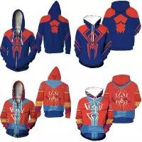 ราคา เสื้อกันหนาวมีฮู้ดซิป, ธีม Spider-Man Across the Spider-Verse, เสื้อกันหนาวซูเปอร์ฮีโร่, แจ็คเก็ต unisex, แจ๊กเก็ต (1732341847753000187)