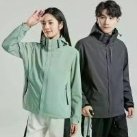 ราคา เสื้อผ้าร่ม แจ็คเก็ต คู่รัก กันน้ํา ป้องกันรังสียูวี ผู้ชายและผู้หญิง เสื้อแจ็คเก็ตผ้าร่ม ใส่ได้ทั้งผู้หญิงและผู้ชาย (1731671771884586306)