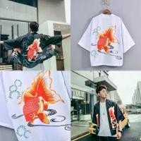ราคา ส่งด่วน เสื้อคลุมกิโมโน คาร์ดิแกน กิโมโน ฮาโอริ ฮัปปิ ยูกาตะ haori happri kimono cardigan yukata cardigan Man Clothing ผู้ชาย แจ็คเก็ต ใส่ได้ ทั้ง ชาย และ หญิง เสื้อกันหน (1731378506058009049)