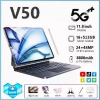 ราคา 2025ใหม่ VIVI V50 Tab 11.8 นิ้ว แท็บเล็ต ของแท้ 4g/5G แท็บเล็ตโทรได้ RAM16GB ROM512GB แท็บเล็ตของแท้ Screen Dual Sim 8800mAh Full HD แท็บเล็ตราคาถูก เสียงคุณภาพสูง รับประกันสินค้ (1732080958306550974)