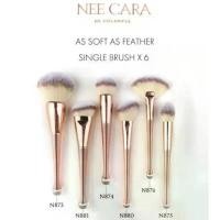 ราคา Nee cara Powder Brushแปรงพุ่มใหญ่ปัดแป้งฝุ่น และ แปรง ปัดแป้ง ปัดแก้ม หัวตัด ฟอง น้ํา แต่ง หน้า (1732256793976014308)