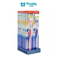 ราคา Freshly แปรงสีฟัน แพ็ค 12 ด้าม ขนแปรงนุ่ม | Freshly 536 | Soft Toothbrush Pack of 12 (1732250651871512220)