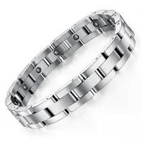 ราคา สร้อยข้อมือเพื่อสุขภาพ, วัสดุเหล็กไททาเนียม, แม่เหล็ก, ไททาเนียมบริสุทธิ์และเหล็กทังสเตน, ป้องกันความเมื่อยล้า, สร้อยข้อมือพลังงาน (1731564150643000746)