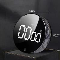 ราคา ตัวจับเวลาดิจิตอล LED แม่เหล็ก, ตัวจับเวลารวมถึงนับถอยหลังและนับถ้วน, นาฬิกาจับเวลาถอยหลัง, นาฬิกาปลุก, เหมาะสำหรับห้องครัวห้องประชุม, การทำอาหาร, การอบ, การสอน (1732375929946408508)