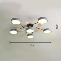 ราคา ไฟขนมปังLED โคมไฟ โคมระย้าเพชร โคมไฟเพดาน led 3 สีห้องนั่งเล่นโคมระย้า ห้องนอนโมเดิร์นโคมไฟเพดาน โคมไฟระย้า ไฟเพดาน Round/Square Ceiling Lights (1731917307311523438)