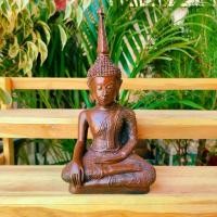 ราคา พระเชียงรุ้งศิลปะล้านช้าง พระพุทธรูปศิลปะแบบลาวเก่า เนื้อเรซิน(หน้าตัก5นิ้ว สูง25ซม.)ผ่านพิธีปลุกเสกแล้ว สีไม้ T (1732304759060334255)