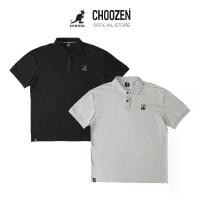 ราคา KANGOL POLO Shirt เสื้อโปโลแขนสั้น ตกแต่งโลโก้ Kangol สีดำ , เทา unisex 65258301 (1731521012880737997)