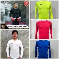 ราคา เสื้อรัดกล้ามเนื้อ(แขนยาว) Victory Compression Shirt มี5 สี แดง ดำ ขาว น้ำเงิน เขียว ขายร้อน (1731825126067767007)