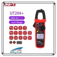 ราคา คลิปแอมป์ UNI-T UT204+ 600A/AC 600A/DC แคล้มป์มิเตอร์ มิเตอร์วัดไฟดิจิตอล Mini Digital Clamp Mete (1732253174277571912)