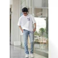 ราคา NAMEW Slim Taper Jeans กางเกงยีนส์ทรงสลิมพอดีข้อเท้า สินค้าดี (1731634878660904407)
