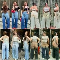 ราคา Moonjeans กางเกงยีนส์เอวสูงทรงกระบอกกลางไล่เฉดทูโทนสาวอวบ ไซซ์ใหญ่ (TWOTONE STRAIGHT JEANS) Moonstone [ Code : 1616 ] แนะนำ (1732064965314053560)