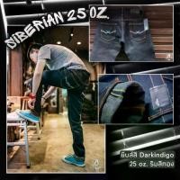 ราคา ลดล้างสต็อค WAFT X WEFT รุ่น SIBERAIN (Raw) ผ้าญี่ปุ่น 25 oz. ริมดิ้นทอง กางเกงยีนส์ผู้ชายทรงกระบอกเล็ก SELVEGDE SLIM FIT สินค้าล็อตสุดท้าย Man Clothing Jeans denim (1729649997250595136)