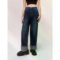 ราคา [Pomelo] กางเกงยีนส์ทรงตรง / Straight Jeans (1730277598704404571)