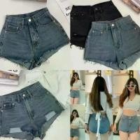 ราคา ป้ายBB Jeans พร้อมส่ง‼️ กางเกงยีนส์ขาสั้นเอวสูง ผ้าไม่ยืด รวมแบบงานกระแสยีนส์ BB (1732244653924189280)